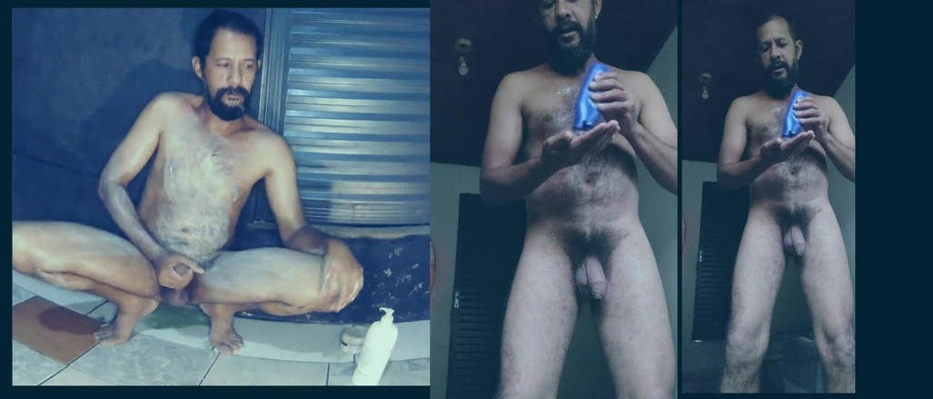 Rock F hairy: Oljade fötter och självmassage