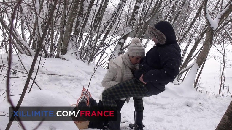 Made In France: Mountain excursion turns into anal sex