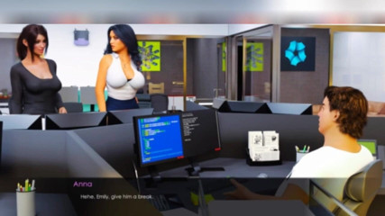 3DXXXTEEN2 Cartoon: Anna travaille dur pour sa promotion. Dessin animé porno en 3D,...