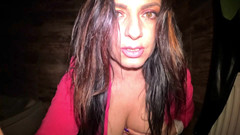 MilfyCalla: Juego de baño de botín rojo - hablar sucio, masturbación y...