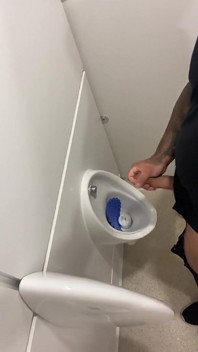 Bathroom Piss and Jerk