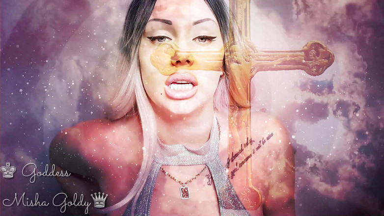 Goddess Misha Goldy: AsMR religioso ipnotizzante! Natale è il mio compleanno! Sono il tuo...