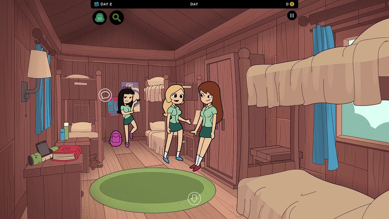 LewdArcade: Camp Pinewood - juego porno [parte 02] Juego de sexo [18+] Juego desnudo