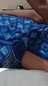 Step Son Fucking Step Mom in Blue Saree - Part 1