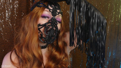 Arya Grander: Guanti e maschera, pelle e lattice, sexy SFW video - ASMR...