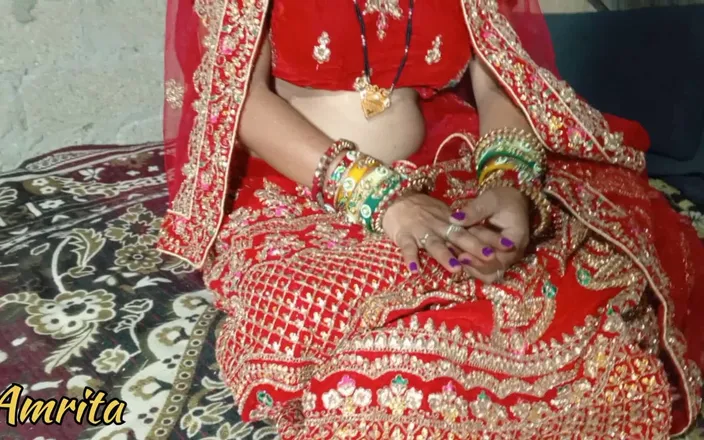 Amrita for you: Stepmom with Small Tits Enjoys a Hard Young Cock Stepson