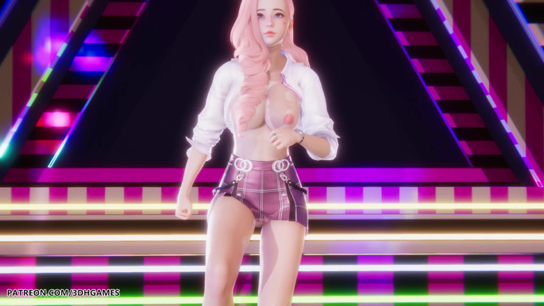 3D-Hentai Games: Newjeans - Asap - Seraphine Sexy Striptease