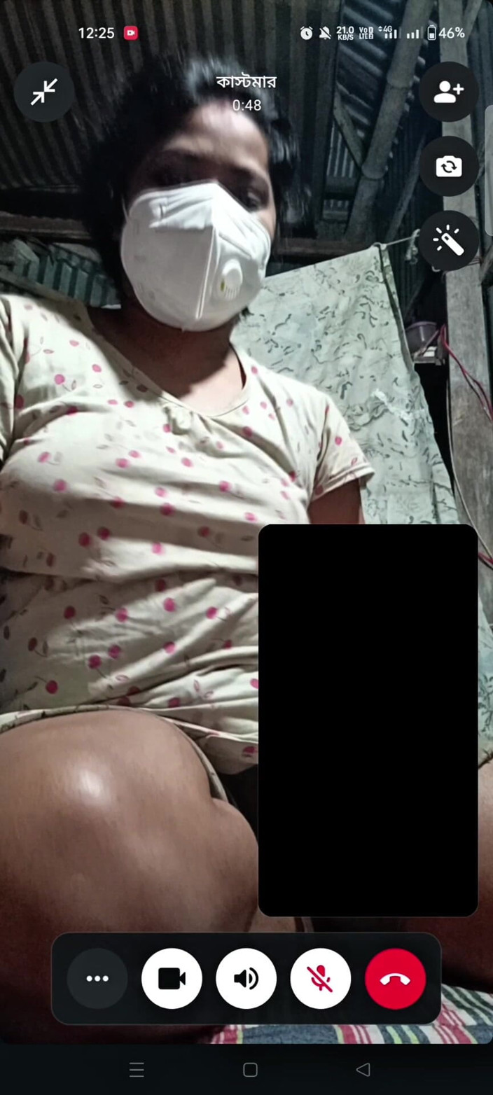 Roshalo Boudi: Raw &amp; Real Mohini's First Private Video Call Session
