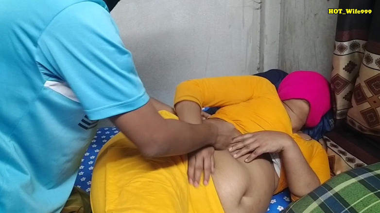 Hot_wife999: Pasangan desi yang baru berkahwin menikmati malam pertama