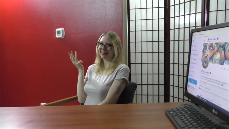 Average Joe Lets Get Nasty: Skye Stone the Job Interview