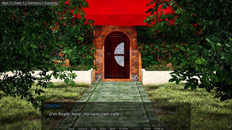 Visual Novels: Das Café kennenlernen