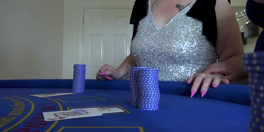 MattyFacial: Blackjack blowjobs und Sofa-sex