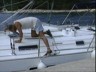 Big Tits World: Vollbusige blondine wird gefickt und auf dem boot in den...