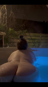 Being Pampered in a Hot Tub... Wonderful