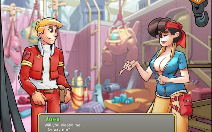 TheCummerBay: Let's Play - Space Rescue: Code Pink, obchod Wiyh Valerie