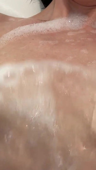 Bubble Bath Boob Worship