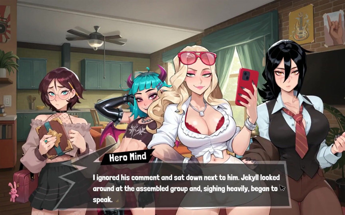 Cum in Futa: Femboy Futa House [ Futanari Hentai Game ] Ep.12 Cute Feminine Roomate...