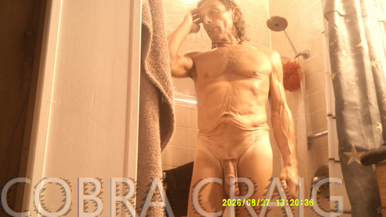 COBRA CRAIG: 8-27-2026 Cobra Showers Late Cuz Bitch I've Been Busy Since....
