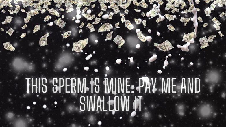 Goddess Misha Goldy: Toto sperma je moje - zaplať mi a spolkněte to