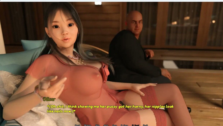 XXX Games Bunk: Perfect Housewife - Gameplay - Roleplay -wife Baths the Teen Boy in Front...