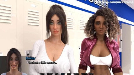 Visual Novels: SexBot 51 - hot cheerleader