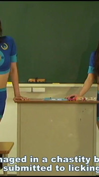 Pussy and Anus Licking Training Center Graduation Exam