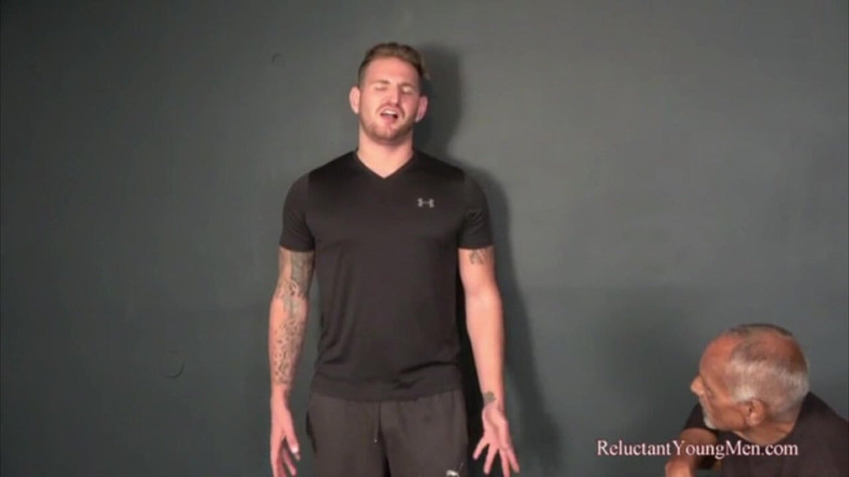 Reluctant Young Men Spanking: Dick Spanked