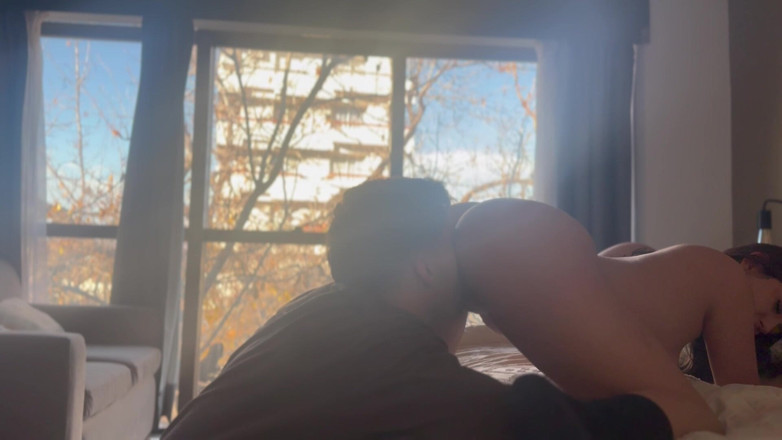 NINFOMAWORLD: Eating Pussy and Fucking Her in Doggy Position