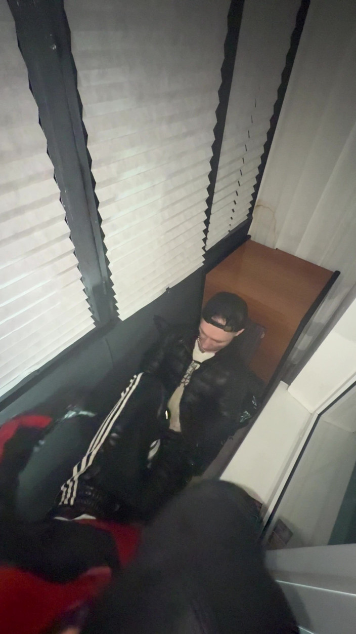 KinkySirius: Leather Biker Piss on Leather Scally Chav Guy