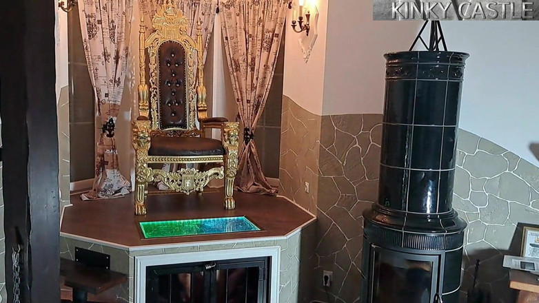 Kinky Castle: Госпожа Luciana Stiefelputzdienst, часть 2