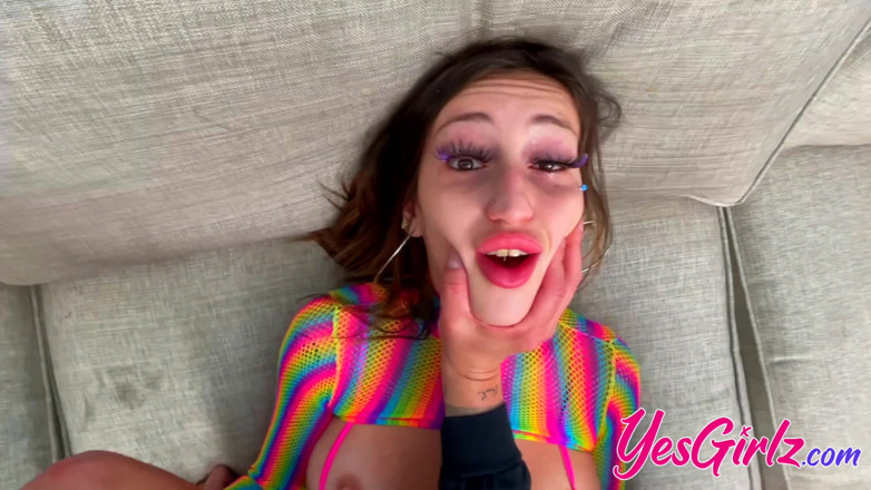 YesGirlz: Tattooed babe Anna Chambers fucks hardcore