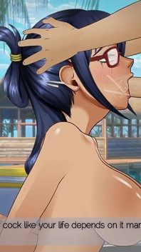 Marine Cumslut Tashigiはディープスロート海賊コックに大きく依存しています