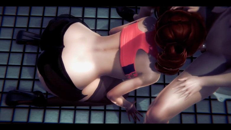 HentaiTubes: Hentai 3d tanpa ditapis - seks Shien di tandas bahagian 2 - filem anime...