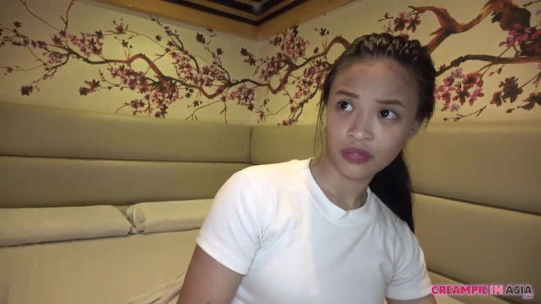 Creampie In Asia: 18 yo, really cute, her skin was very beautiful. She...