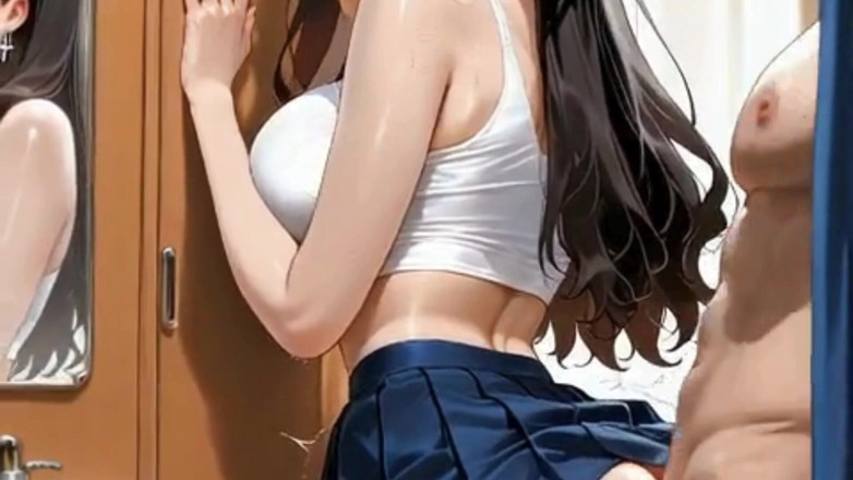 Waifu hentai narrated: Anime-hentai 3D-animation. Dicke Möpse Hüpfen Und Ficken PAWG Dicken Arsch.