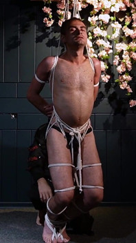 Zeus Sensual Bondage in Suspension