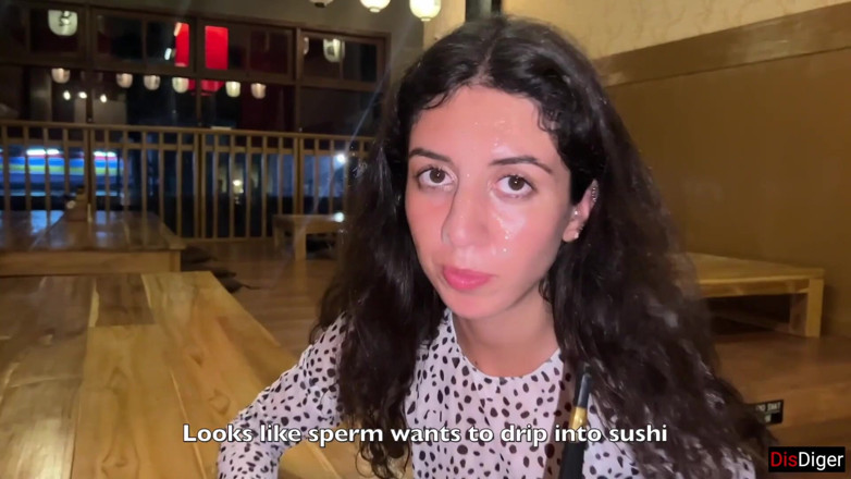 Dis Diger: Saya memancut mani di muka awek di bar Sushi dan...