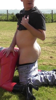Fucking outdoor in PVC