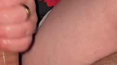 Bored Wife on the Phone Beating the Fuck