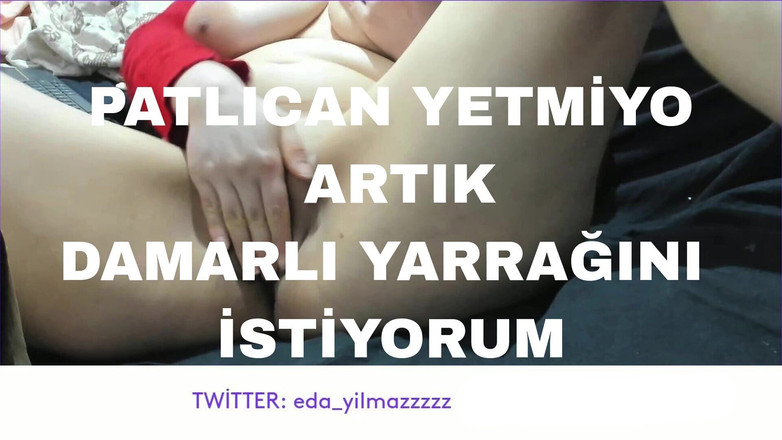 turk_milf_porno: Баклажана уже недостаточно - я хочу твой жилистый член