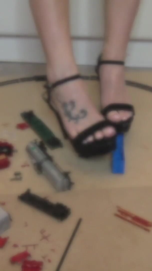 Brea Rose: Evil Stepsister Destroys Train Track