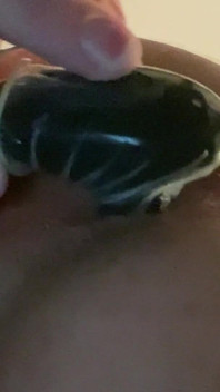 Playing with Anal Toy After I Was Seeded