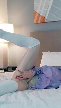 Post op mujer trans usando nuevo coño - compilación 1