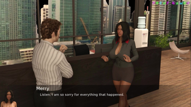 Porny Games: Progetto hot wife - ragazza in ufficio con feticcio cattivo (87)