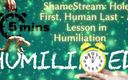 Goddess Misha Goldy: Shamestream: Díra First, Human Last - lekce ponížení