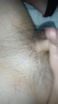White Alpha Subby Dicklette Playing