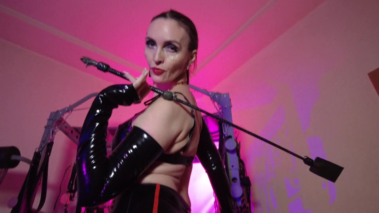 Eva Latexxx: セクシーな巨尻熟女ドミナトリックスエヴァラテックス愛人濡れたマンコ舐め奴隷マスクアートフェチBDSM