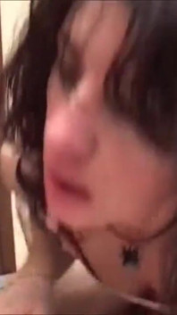 While I suck his cock I masturbate and get wet with pleasure