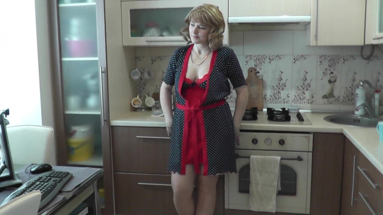 XXX-Platinum: Rozmowa wideo Od młodego kochanka studenta do seksownej mamuśki. MILF...