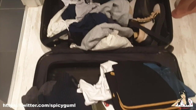 SpicyGum: June Liu - cozi duble cu fată asiatică drăguță futută tare și...